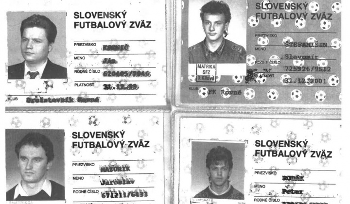 Reprezentanti TJ Družstevník Rovné